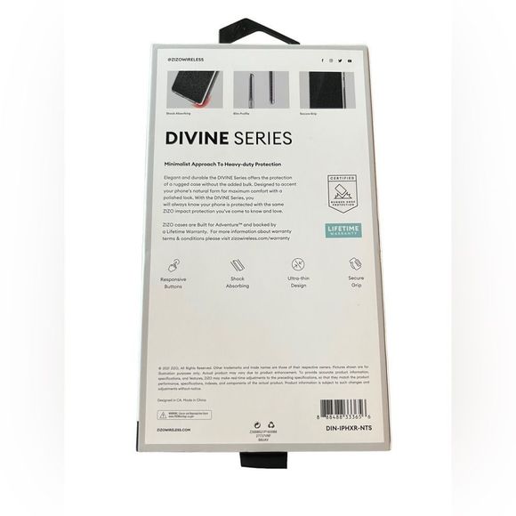 ZIZO DIVINE Series Case For Apple iPhone XR - Picture 2 of 3